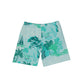 Green Cotton Short And Mini Shorts
