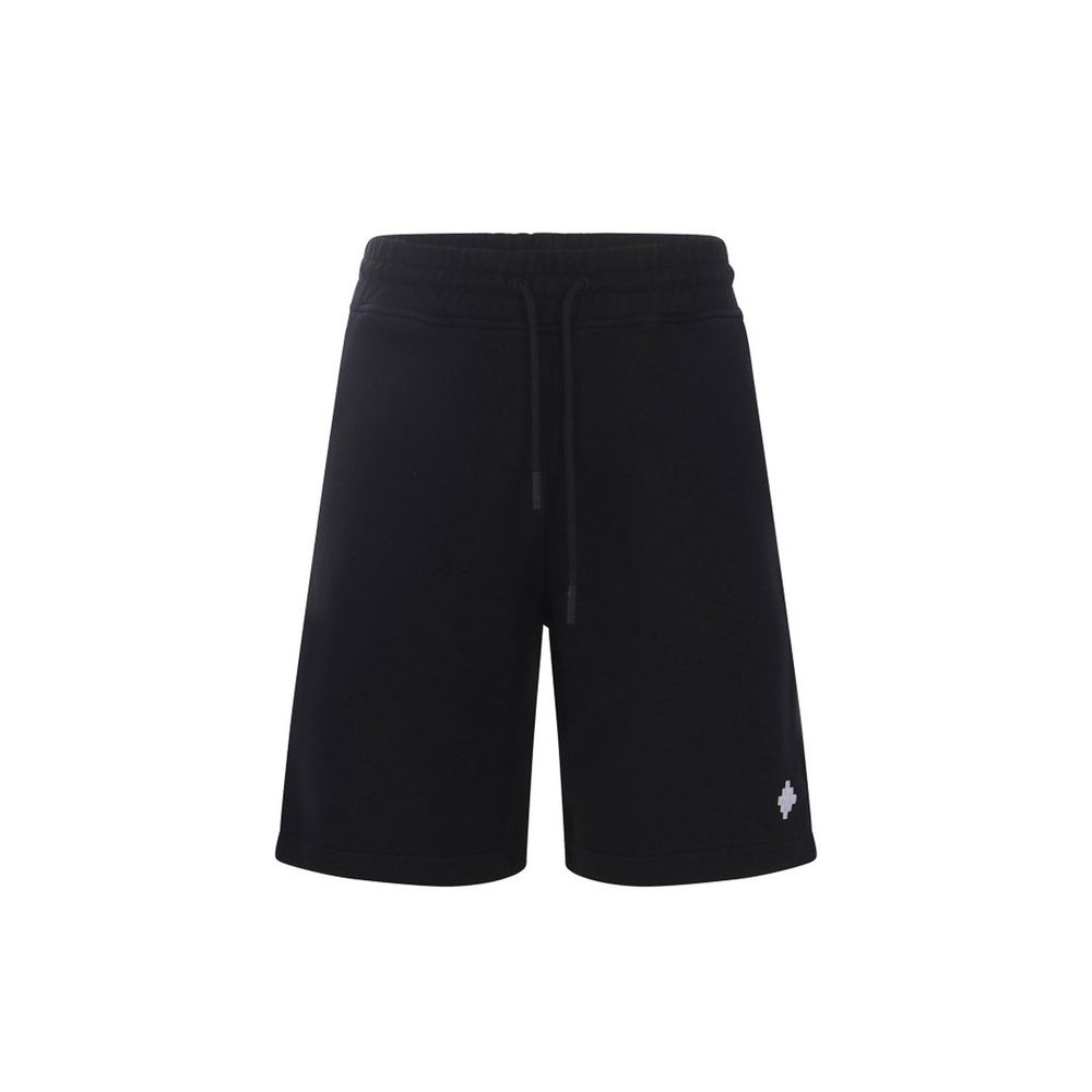 Black Cotton Shorts