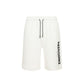 White Cotton Shorts