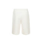 White Cotton Shorts