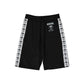 Black Elastane Shorts
