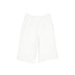 White Cotton Shorts