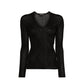Black Polyamide Tank Tops
