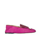Multicolor Calfskin Slip-On Loafers