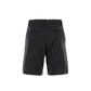 Black Nylon Bermuda Shorts