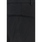 Black Nylon Bermuda Shorts