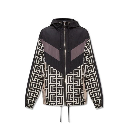 Black Nylon Shell Jacket