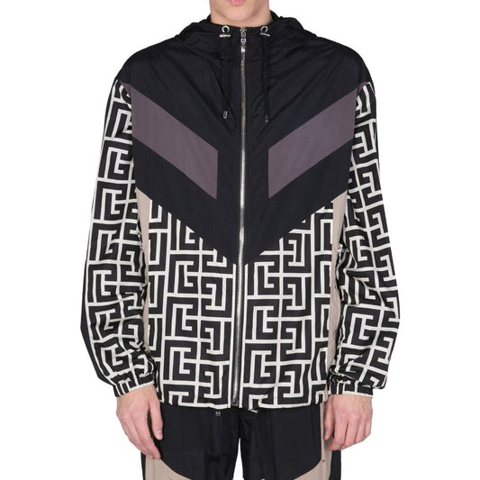 Black Nylon Shell Jacket