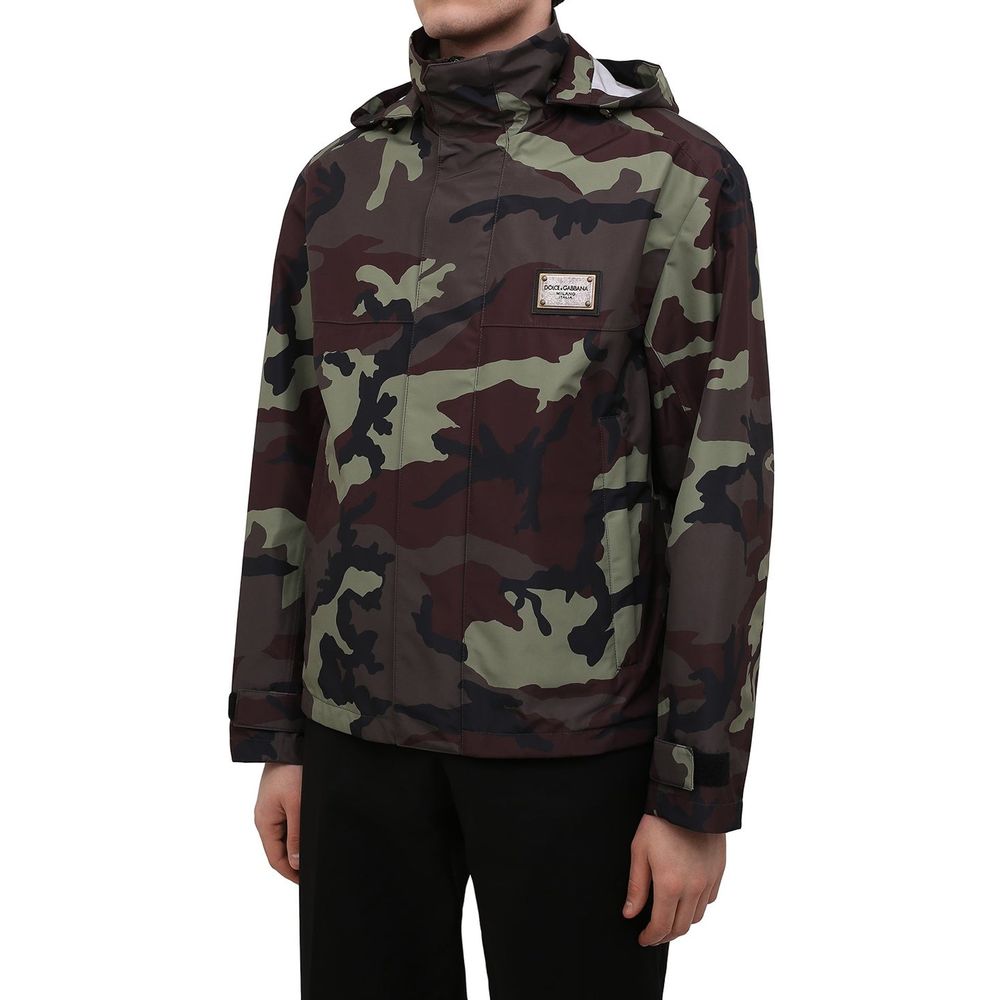 Green Polyamide Shell Jacket