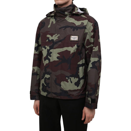 Green Polyamide Shell Jacket