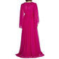 Multicolor Silk Casual Dress