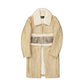 Beige Polyamide Coat