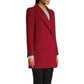Red Virgin Wool Coat