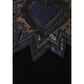 Black Viscose Casual Dress
