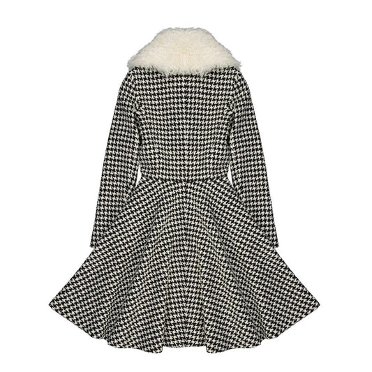 Black Virgin Wool Coat