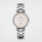 Silver Stainless Steel Dress Watch