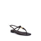 Multicolor Calf Leather Bos Taurus Flat Sandals