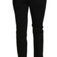 Black Dress Cropped Straight Straight Pants