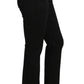 Black Dress Cropped Straight Straight Pants