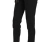 Polka Dot Slim Capri Trousers Tapered Pants