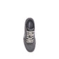 Gray Calf Leather Bos Taurus Low Top Sneakers