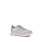 White Polyamide Low Top Sneakers