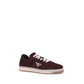 Bordeaux Calf Leather Bos Taurus Low Top Sneakers