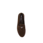 Brown Rubber Slip-On Loafers