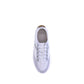 White Rubber Low Top Sneakers
