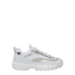 White Polyethylene Chunky Sneakers