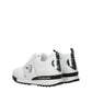 White Leather Low Top Sneakers
