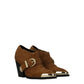 Brown Leather Ankle Boots