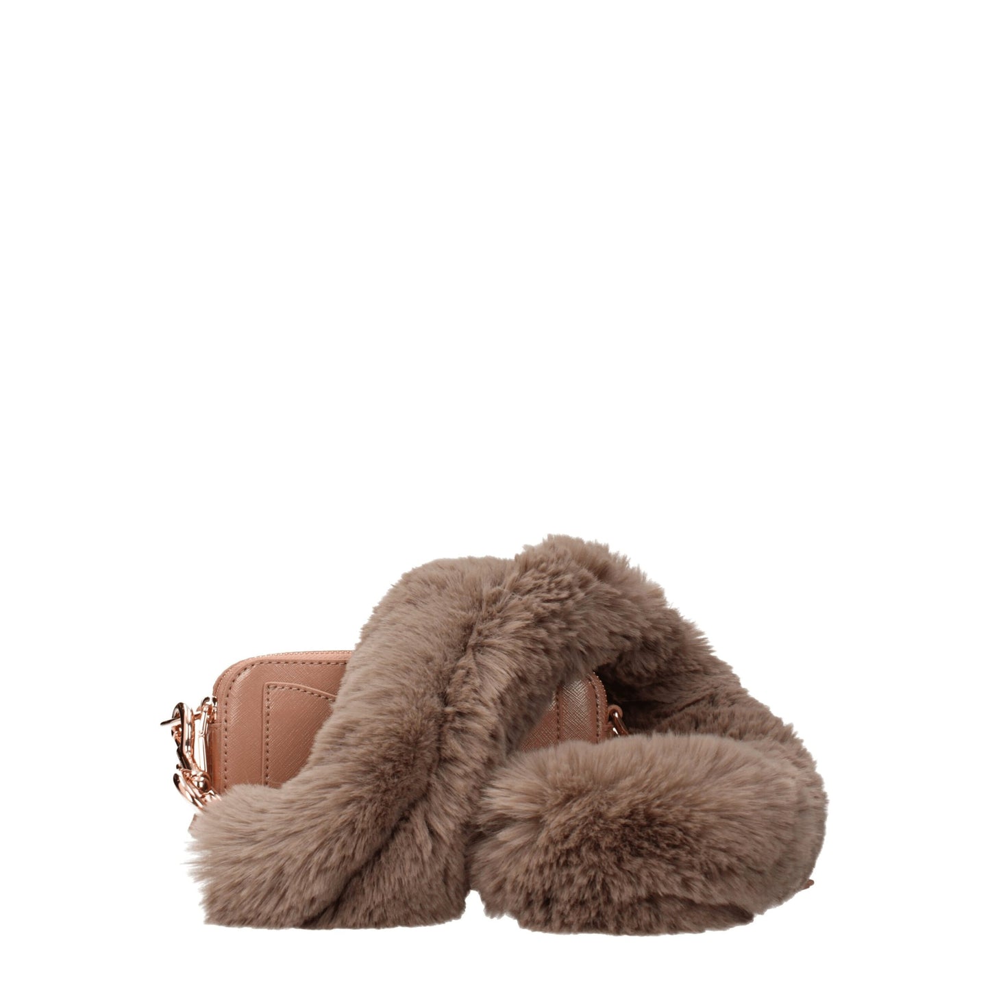 Pink Leather Crossbody Bag