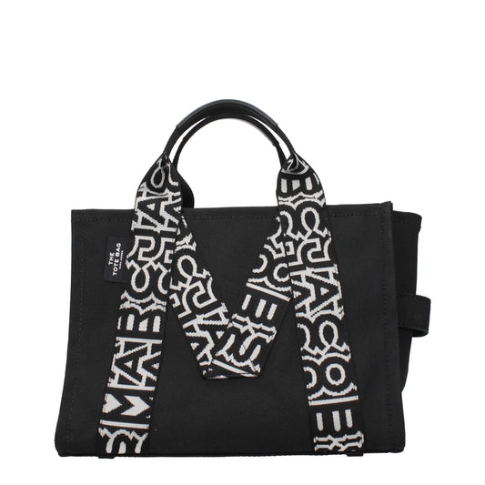 Black Fabric Handbag