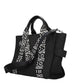 Black Fabric Handbag