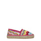 Multicolor Fabric Espadrilles