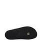 Black Fabric Slippers