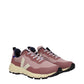Pink Fabric Athletic Sneakers