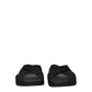 Black Fabric Slippers