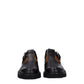 Black Leather Oxfords And Derbies