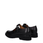 Black Leather Oxfords And Derbies