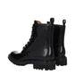 Black Leather Ankle Boots