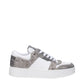 White Leather Chunky Sneakers