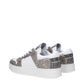 White Leather Chunky Sneakers