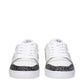 White Leather Athletic Sneakers