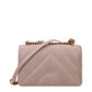 Pink Leather Crossbody Bag
