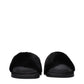 Black Cotton Slippers