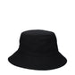 Black Fabric Bucket Hat