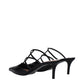 Black Leather Sandals