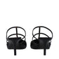 Black Leather Sandals